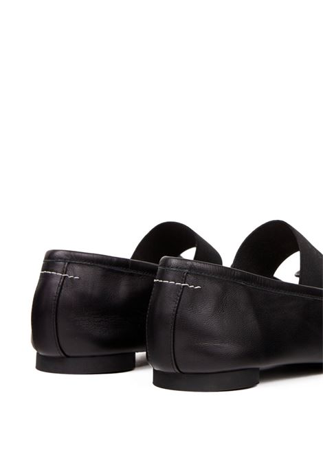 Black Anatomic Numbers-motif leather ballerinas Mm6 maison margiela - women MM6 MAISON MARGIELA | S59WZ0099P3628T8013